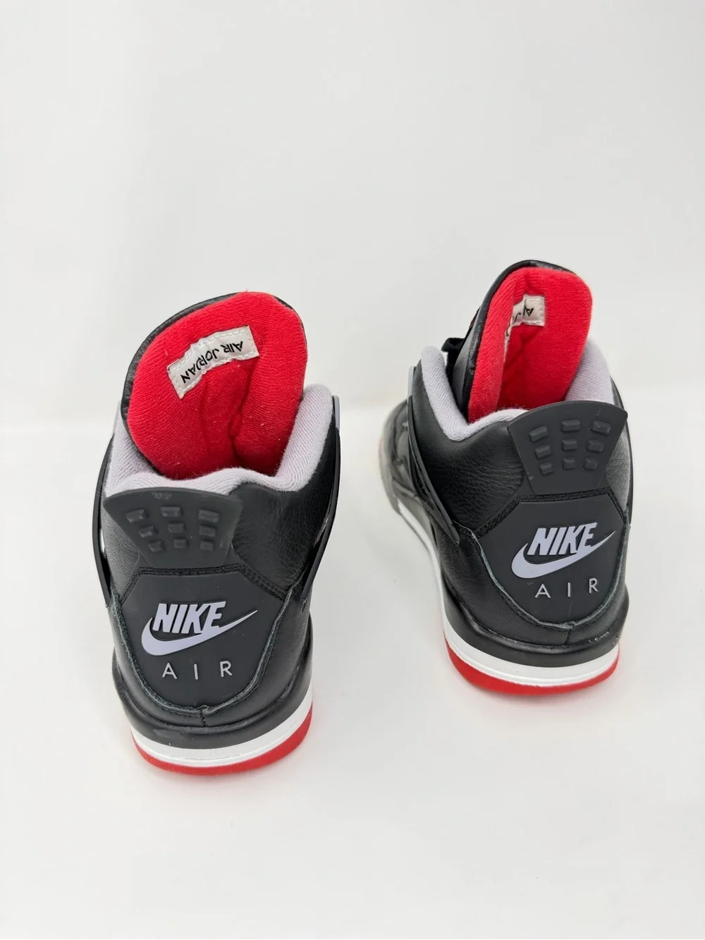 Jordan Men's High-Top Sneakers in Black and Red